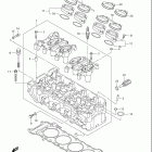 GSX-R600 Головка цилиндра