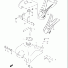 JR50 Топливный бак