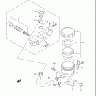 SV1000S Front master cylinder (sv1000sk6 / sk7)