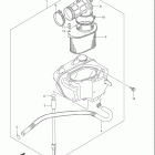 VS800 Boulevard S50 Система очистки воздуха (сзади)