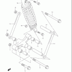 GSX600F KATANA Втулки заднего рычага