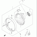 SV1000S Headlamp (sv1000) (not for us market)
