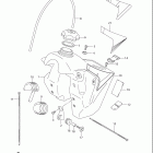 RM250,Z Топливный бак (модель k4 / k5 / k6)