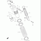 RM250,Z Rear shock absorber (model k1 / k2 / k3)