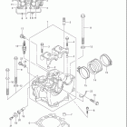 RM Z450 Головка цилиндра