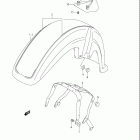 VL800 Boulevard C50 Front fender (vl800k6 / tk6 / ck6 / k7 / tk7)