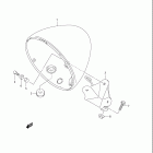 VL800 Boulevard C50 Фара головного света