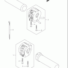 VL800 Boulevard C50 Handle switch (model k6)