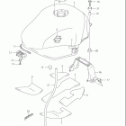 GSX750F KATANA Топливный бак
