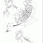 RM250,Z Rear wheel (model k4)