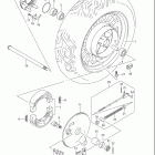 VL800 Boulevard C50 Rear wheel (vl800ck6 / ck7 / ck8)