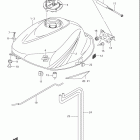 GSX-R1000 Топливный бак (модель K5)
