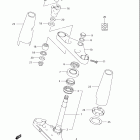 VL800 Boulevard C50 Траверса нижняя