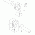 GSX600F KATANA Рулевые переключатели