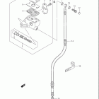 VS1400GLP Boulevard S83 Front master cylinder (model k5 / k6 / k7)