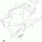 GZ250 Frame cover (model k7)