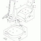 VS1400GLP Boulevard S83 Seat (model k4)