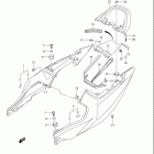 SV650,S,A Seat tail cover (sv650sk3)