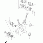 VS800 Boulevard S50 Коленвал