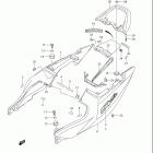 SV650,S,A Seat tail cover (sv650k6)