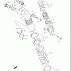 RM Z450 Rear shock absorber (model k6)