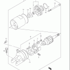 GSX750F KATANA Стартер электрический
