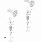 RM Z450 Распредвал -клапана