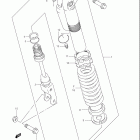 RM85,L Rear shock absorber (model k2 / k3)