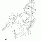 SV1000S Seat tail cover (sv1000k6) (not for us market)