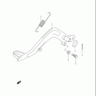 RM85,L Rear brake (model k2 / k3 / k4)
