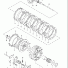 VZ800 Boulevard M50 Сцепление