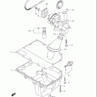 GSX-R600 Картер маслянный