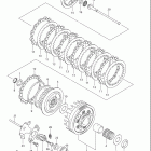 VL800 Boulevard C50 Сцепление