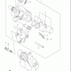 VL1500 Передний суппорт тормозной