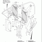 RM250,Z Радиатор