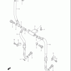 GSX600F KATANA Передние тормозные трубки
