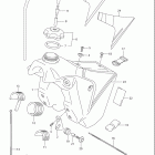 RM125 Топливный бак (модель k1 / k2 / k3)