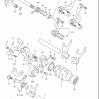 RM125 Механизм  переключения передач