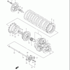 GSX600F KATANA Сцепление