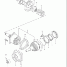 VS800 Boulevard S50 Secondary drive gear