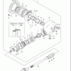 VL1500,T  Boulevard C90 Propeller shaft / final drive gear