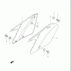 RM125 Frame cover (model k1 / k2)