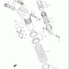 RM125 Rear shock absorber (model k1 / k2)