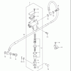 RM125 Rear master cylinder (model k5 / k6)
