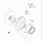 LS650 Boulevard S40 Муфта стартера