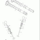 GSX-R600 Распределительный вал-клапана