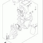 RM125 Air cleaner (model k1 / k2 / k3)