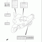 GSX600F KATANA Наклейки