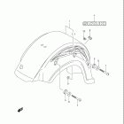 VL800 Boulevard C50 Rear fender (vl800ck7)