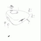 LS650 Boulevard S40 Топливный бак